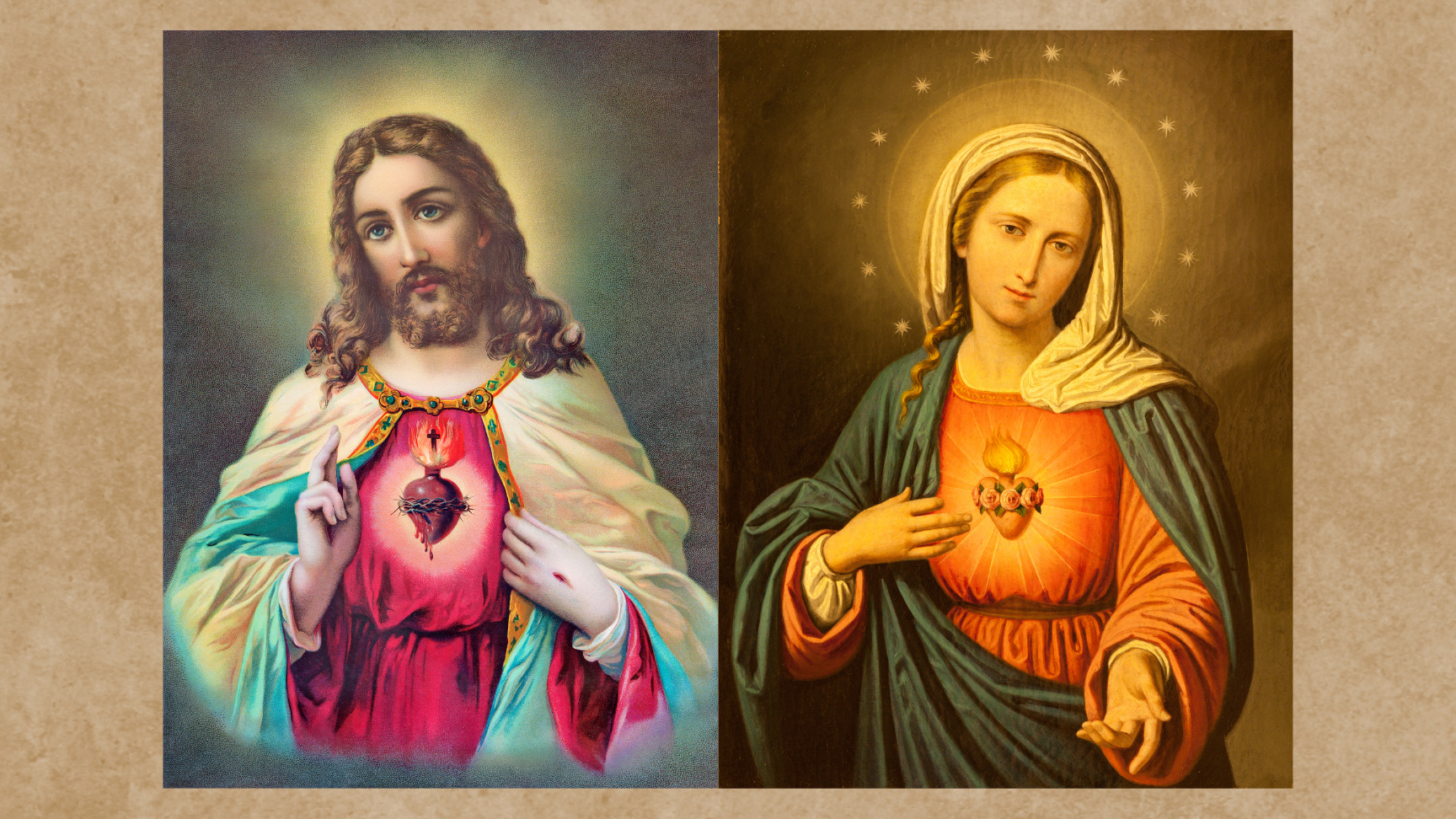 sagrados corazones de jesus y de maria